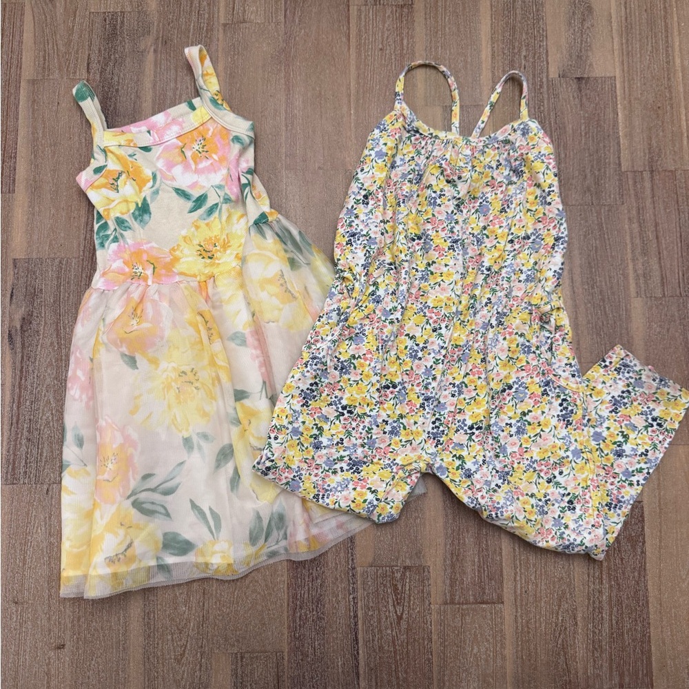 Girls 4T Bundle Dress and Romper Old Navy
